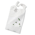 100 Pack Disposable Baby Bibs with Crumb Catcher – Waterproof Full Coverage Feeding Bibs