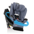 Evenflo Revolve360 Extend All-in-One Rotating Car Seat with Green & Gentle Fabric – Flint